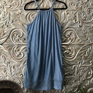 Crown & Ivy Light weight blue dress